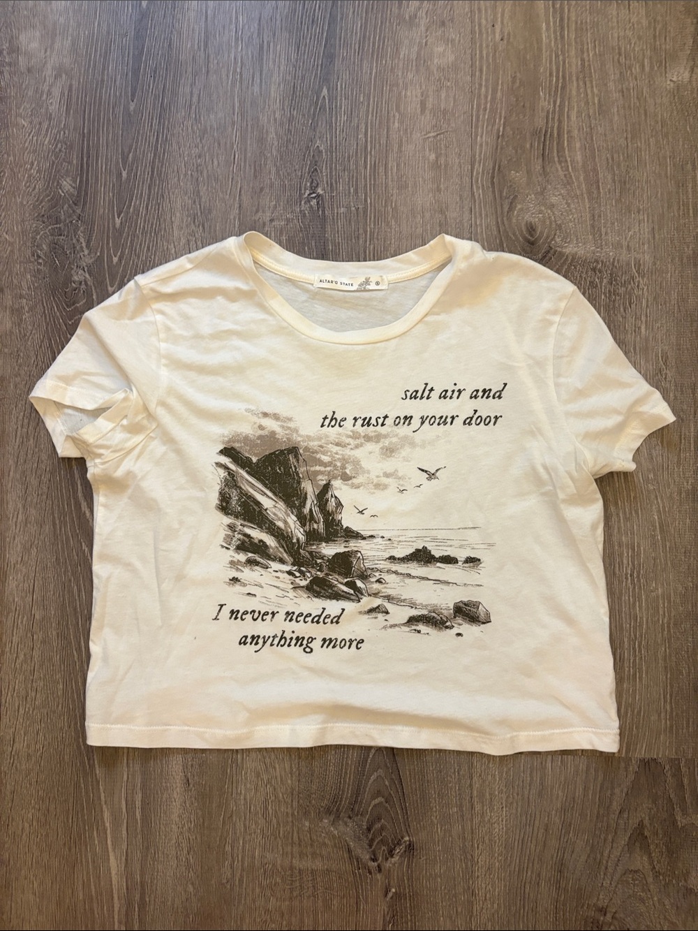 altar’d state august crop tee